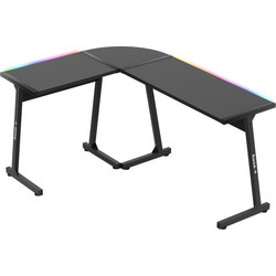 Huzaro Hero 6.0 RGB Γωνιακό Gaming Γραφείο Ξύλινο 147x112x74cm