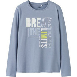 Name It Break Παιδικό T-Shirt Μακρυμάνικο Γαλάζιο 13224969