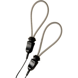 ElectraStim Electraloops E-Stim Penis Rings Σετ Ρυθμιζόμενα Ελαστικά Δαχτυλίδια Πέους & Όρχεων Μεταλλικό Διαφανή 2τμχ