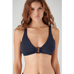 BLU4U Bikini Top Τριγωνάκι με Ενίσχυση Navy Μπλε 24366092D-04
