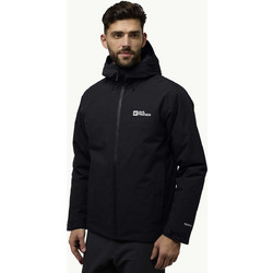 Jack Wolfskin Ανδρικό Μπουφάν Χειμωνιάτικο Softshell Μαύρο A61870-6000