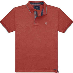 Double Ανδρική Μπλούζα Polo Κοντομάνικη Κόκκινη PS-276A