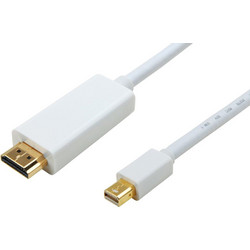 Powertech Καλώδιο Mini DisplayPort to HDMI Male 3m White CAB-DP012