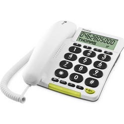 Doro PhoneEasy 312cs Ενσύρματο Τηλέφωνο για Ηλικιωμένους Λευκό