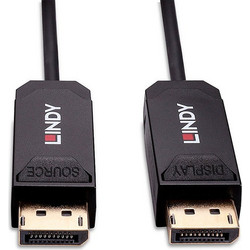 Lindy Καλώδιο DisplayPort 2.0 to DisplayPort Male 50m Black 38525