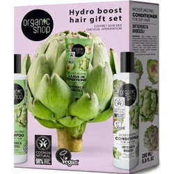 Natura Siberica Organic Shop Hydro Boost Σετ Περιποίησης Μαλλιών Conditioner 280ml + Leave In Conditioner 75ml + Σαμπουάν 280ml