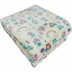 Astron Παιδική Κουβέρτα Βελουτέ Little Princess 160x220 Μπεζ