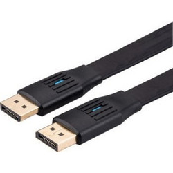Value Καλώδιο DisplayPort 1.4 to DisplayPort Male Flat 5m Black 11.99.5864