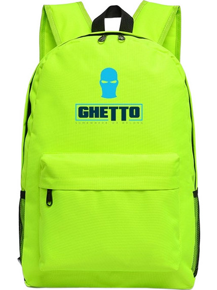 Ghetto N0722 Lime Σακίδιο Πλάτης Lime