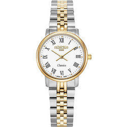 Roamer Classico Γυναικείο Ρολόι με Ασημί Μεταλλικό Μπρασελέ R971857482550