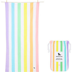 Dock & Bay Unicorn Waves Παιδική Πετσέτα Θαλάσσης Microfiber 70x130cm
