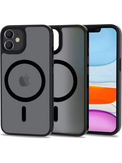 Tech-Protect Magmat Back Cover Matte Black (iPhone 11)