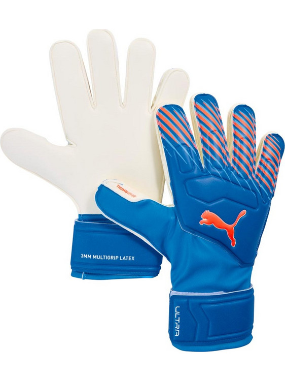 Puma Ultra Match Protect Παιδικά Γάντια Τερματοφύλακα Μπλε 042086-01
