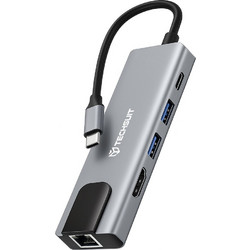 Techsuit TYCB014;H1 USB-C Docking Station με HDMI PD Ethernet
