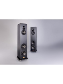 Magico A3 Ζεύγος Ηχείων Hi-Fi Δαπέδου 50W 3 Δρόμων Silver