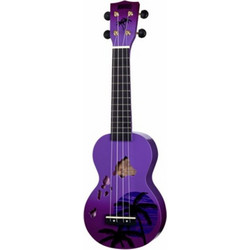 Mahalo Hawaii Purple Ukulele