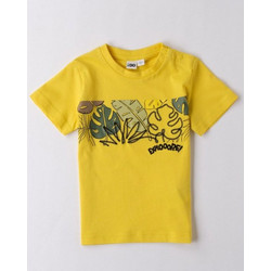 iDo Παιδικό T-Shirt Κοντομάνικο Κίτρινο 4B461-1433