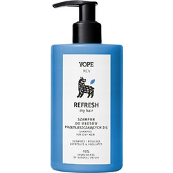 Yope Refresh Σαμπουάν για Επανόρθωση για Λιπαρά Μαλλιά 300ml