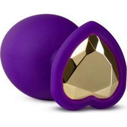Blush Temptasia Bling Πρωκτική Σφήνα Diamond Plug 8.2cm Μωβ