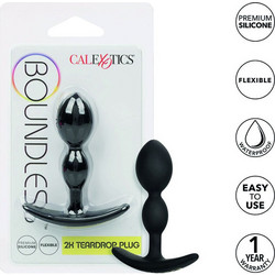 CalExotics Boundless Teardrop Πρωκτική Σφήνα 6.3cm Μαύρη D-238386
