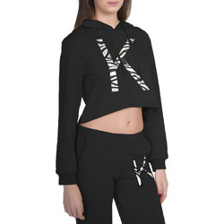 Kendall + Kylie Γυναικείο Φούτερ με Κουκούλα Μαύρο KKW3711666