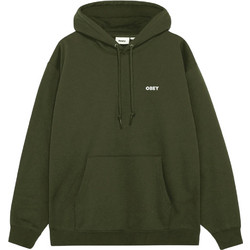 Obey Ανδρικό Φούτερ Fleece με Κουκούλα & Τσέπες Χακί 112844193-DLN