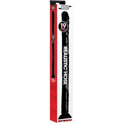XR Brands Hosed Anal Snake Πρωκτικό Dildo 48cm Μαύρο