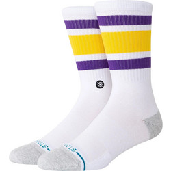 Stance Los Angeles Lakers Ανδρικές Κάλτσες Ψηλές Λευκές A555C24TLA-WHT