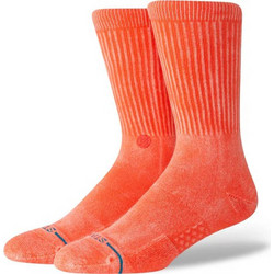 Stance Icon Dyed Ανδρικές Κάλτσες Ψηλές Κοραλί A556A25IDC-COR