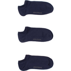 John Frank Ανδρικές Κάλτσες Σοσόνια Navy Μπλε 3Pack JF3SS17S01