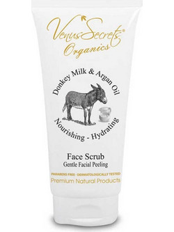 Venus Secrets Organics Απολεπιστικό Προσώπου με Γάλα Γαϊδούρας & Έλαιο Άργκαν 100ml