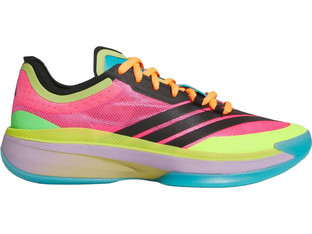 Adidas Adizero Select 2.0 Low Ανδρικά Αθλητικά Παπούτσια για Μπάσκετ Ροζ Πολύχρωμα JR8281