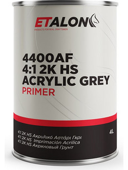 Etalon 4400AF 4:1 2K Ακρυλικό Αστάρι Διαλύτου Γκρι 4lt