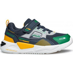 Fila Killington Παιδικά Sneakers Navy Μπλε Πράσινα 7AF53001-265