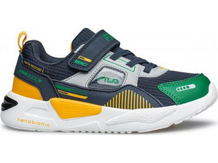Fila Killington Παιδικά Sneakers Navy Μπλε Πράσινα 7AF53001-265