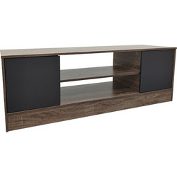 Pakoworld Έπιπλο Τηλεόρασης Ξύλινο Oak Μ120xΠ35xΥ41.5cm Sasa 383-000031