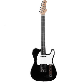 Eko Guitars TL300 Ηλεκτρική Κιθάρα T Style με Μαγνήτες SS & Ταστιέρα Indian Laurel Black