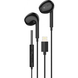 Hoco DM46 Handsfree In-Ear Lightning Black
