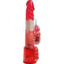 Thumping Elephant Vibrator Δονητής Rabbit Κόκκινος