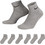 Nike Everyday Ανδρικές Κάλτσες Κοντές Ανθρακί 6Pack SX7669-064