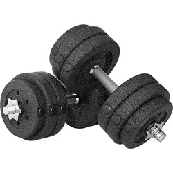 HOMCOM A91-139V03BK Ρυθμιζόμενοι Αλτήρες Σετ 30kg