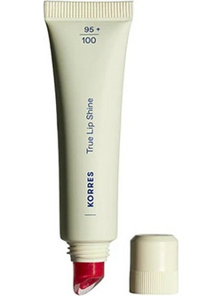 Korres True Lip Shine 52 Poppy Red Lip Balm Tube με Χρώμα 10ml