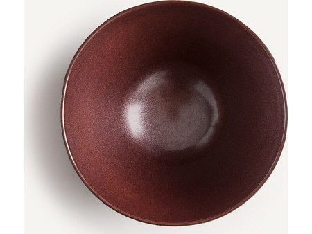 LA Redoute Kanso Κόκκινο Πιάτα Βαθιά Κεραμικά 20cm 4τμχ