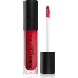 Nobea Day-to-Day Hydrating Red Shimmer Lip Gloss 7ml