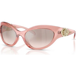Versace VE4485 53228Z Γυναικεία Γυαλιά Ηλίου Μάσκα Κοκάλινα Ροζ με Μαύρο Φακό