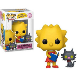Funko Pop! Television The Simpsons 1740 Lisa with Snowball II