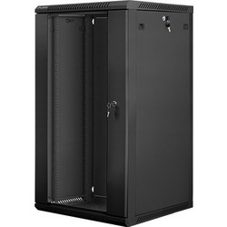 Lanberg WF01-6622-10B Επιτοίχια Καμπίνα Rack 22U 60x60x108.5cm