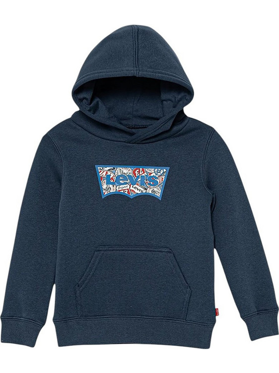Levi's Παιδικό Φούτερ με Κουκούλα Navy Μπλε 8EP036-UF3