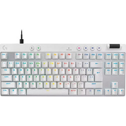 Logitech G Pro X Rapid Μηχανικό Gaming Πληκτρολόγιο TenKeyLess με Magnetic Analog Διακόπτες RGB White