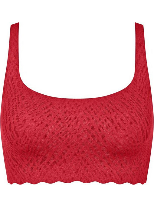 Sloggi Zero Feel Bliss Μπουστάκι χωρίς Μπανέλα Κόκκινο 10224738-00FZ